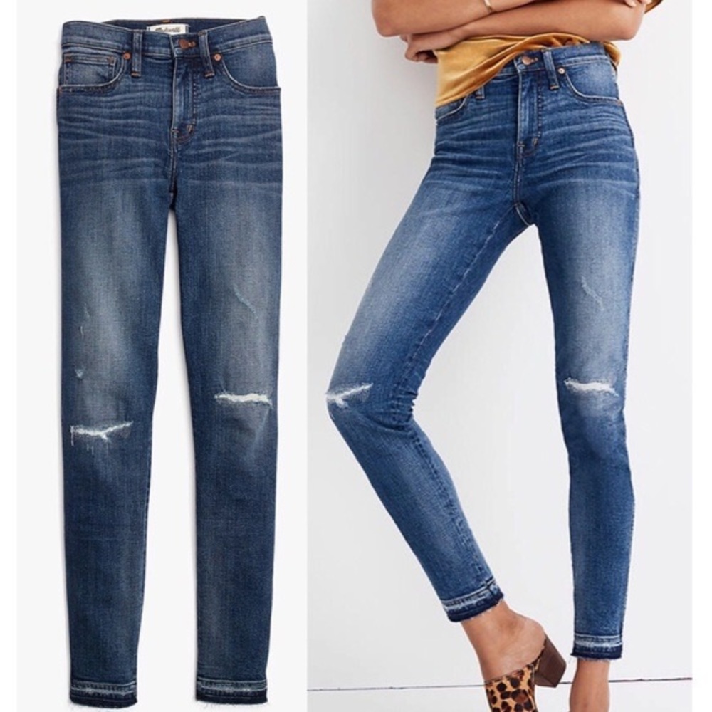 Madewell 9” Skinny Jeans in York Wash